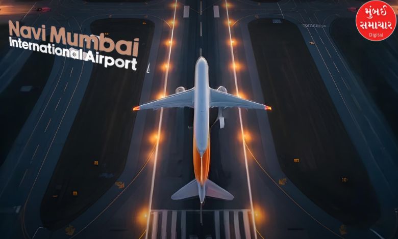 When will the first commercial flight take off from Navi Mumbai Airport? Know the date