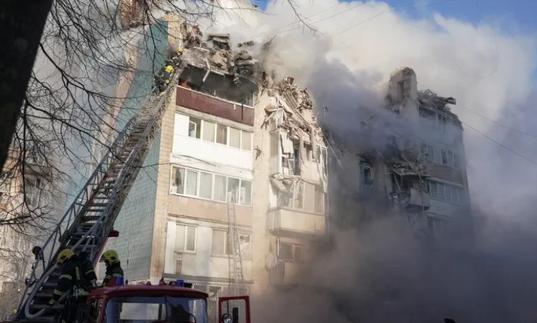 Russia attacks Ukraine with drones and missiles 16 people killed