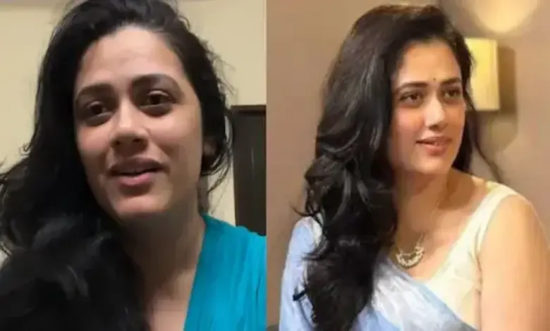 અભિનેત્રી ગિરિજા ઓકનો ફોટો, જે AI મોર્ફ્ડ ફોટા વાયરલ થવાને કારણે ચિંતા વ્યક્ત કરી રહી છે.