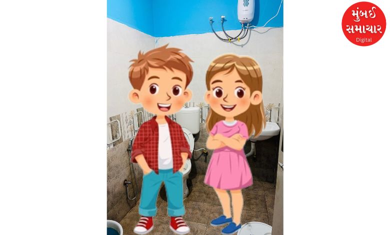 Uproar in the university: Student found in the bathroom of NRI boys' hostel, said- 'She went to get bowls'!