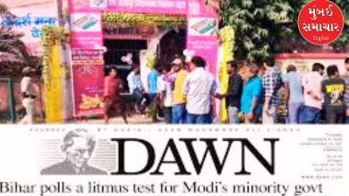 બિહારની ચૂંટણીની ચર્ચા પાકિસ્તાનમાં! પાકિસ્તાનના મોટા અખબારે કેમ બિહાર ચૂંટણીને પહેલા પાને છાપી?