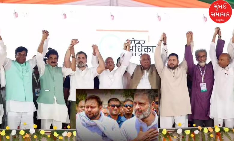 Initial trend of Bihar assembly election results gives shock to Mahagathbandhan, know details