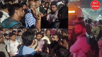 મધ્ય રેલવેના કર્મચારીઓનું આંદોલન, મુમ્બ્રા ટ્રેન દુર્ઘટના વિરોધ, CSMT સ્ટેશન પર પ્રવાસીઓની ભીડ