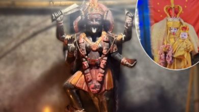 ચેમ્બુર કાલી માતાના મંદિરમાં મૂર્તિને મધર મેરીનો પોશાક પહેરાવ્યા બાદ વિવાદ, પૂજારીની ધરપકડ