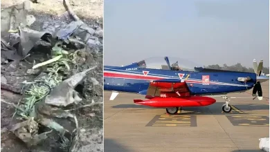 ચેન્નઈ તાંબરમ નજીક ભારતીય વાયુસેનાનું PC-7 પિલાટસ ટ્રેનર વિમાન ક્રેશ થયું, પાઇલટ સુરક્ષિત