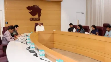 Gujarat cabinet ministers with district responsibilities 2025