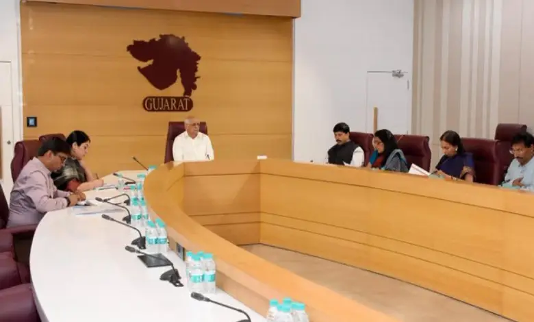 Gujarat cabinet ministers with district responsibilities 2025