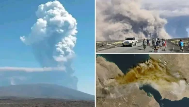 The toxic ash smoke from the Ethiopian volcano has affected Kutch! AQI has become weak