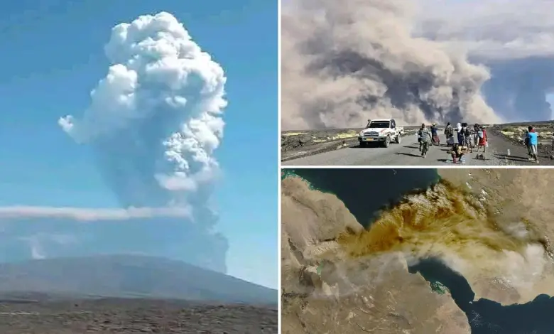 The toxic ash smoke from the Ethiopian volcano has affected Kutch! AQI has become weak