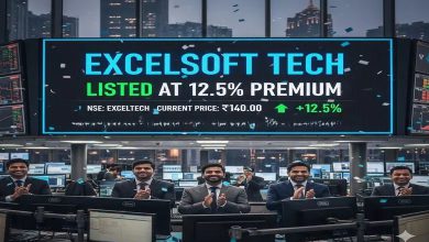 એક્સલસોફ્ટ ટૅકનો શૅર ૧૨.૫ ટકા પ્રીમિયમ સાથે લિસ્ટેડ થયોએક્સલસોફ્ટ ટૅકનો શૅર ૧૨.૫ ટકા પ્રીમિયમ સાથે લિસ્ટેડ થયો