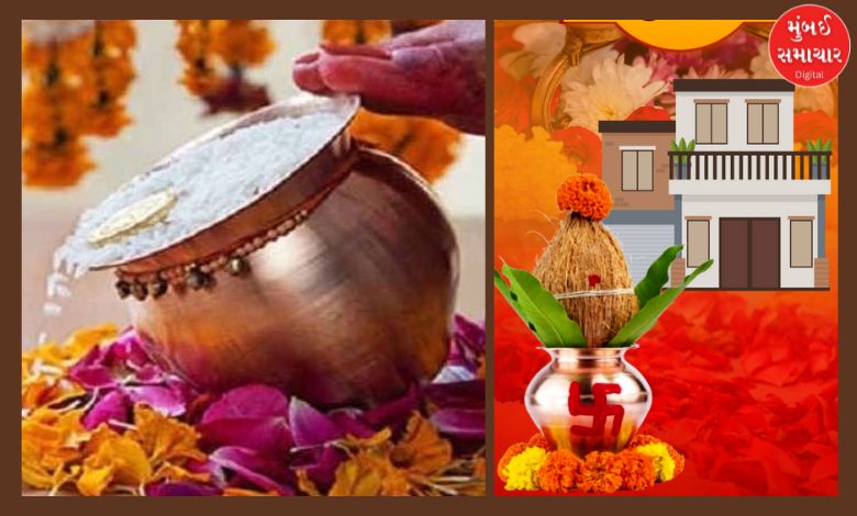 Tradition of bride's housewarming, why is it welcomed with a pot filled with rice?