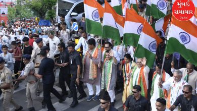 Chief Minister flags off Unity March in Ahmedabad