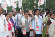 Gujarat Karamsad to Statue of Unity Kevadia 11 day National Padyatra Held
