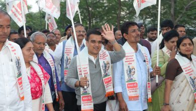 Gujarat Karamsad to Statue of Unity Kevadia 11 day National Padyatra Held