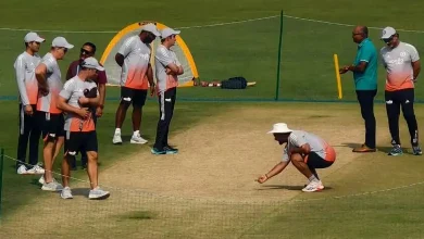 Fast bowler Bhuvneshwar Kumar talking about the Eden Gardens pitch controversy