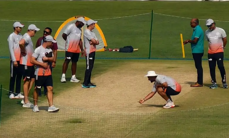 Fast bowler Bhuvneshwar Kumar talking about the Eden Gardens pitch controversy