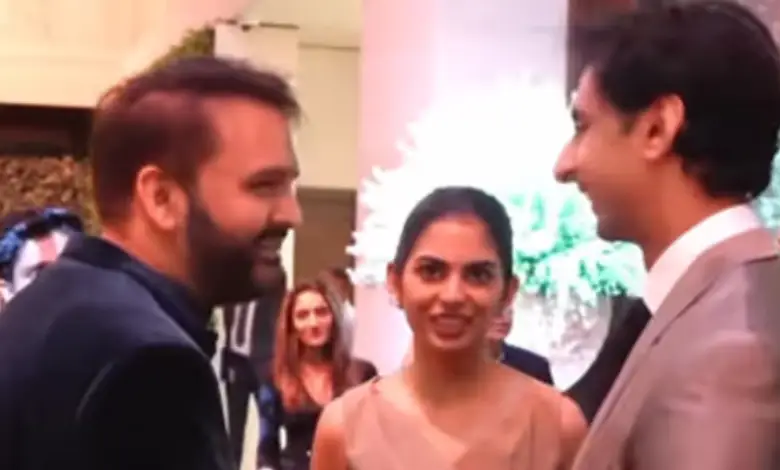 Isha Ambani-Anand Piramal's classy and modern look at the welcome dinner held at Antilia