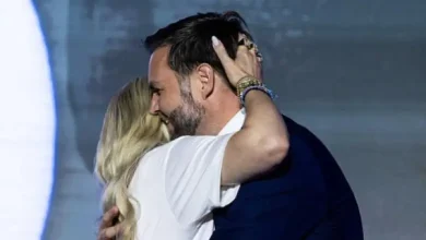 US Vice President JD Vance controversy romantic video with Erica Kirk goes viral