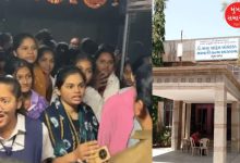 જૂનાગઢની સરકારી કન્યા છાત્રાલયમાં ભોજનમાં જીવાત અને ખરાબ સુવિધાઓને લઈને વિદ્યાર્થિનીઓનો વિરોધ