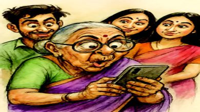 Laughter after: Chill... My grandmother, chill...!