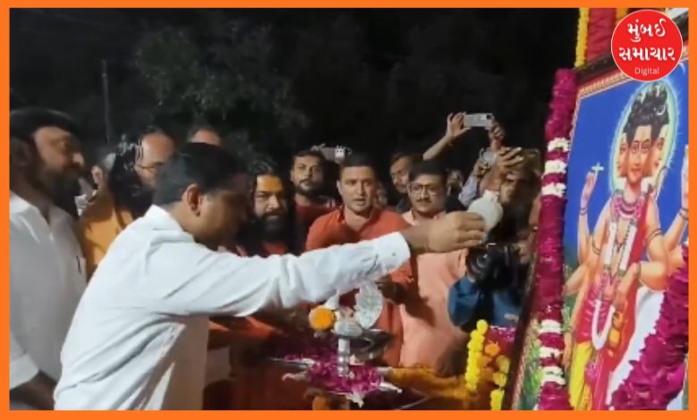 Tradition intact! The symbolic green procession of the growing fruit was started in the presence of the Collector and saints