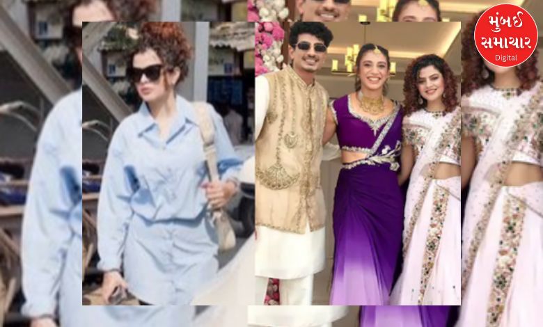 After postponing the wedding, sister Palak reached the hospital to inquire about Palash, what did she say?