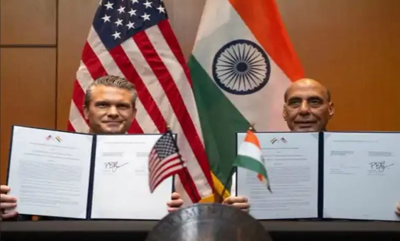 India and US sign 10 year defense deal amid tariff War