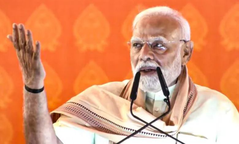 PM reaches Araria amid Bihar voting, gives mantra of development and good governance