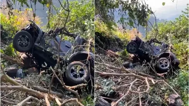 રાયગડ તામ્હિણી ઘાટ પર ૪૦૦ ફૂટ ખીણમાં પડેલી થાર એસયુવી, ડ્રોનની મદદથી રેસ્ક્યુ ઓપરેશન