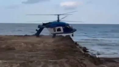 રશિયામાં હેલિકોપ્ટર ક્રેશ: દાગેસ્તાનમાં પાંચનાં મોત, ભયાનક વીડિયો વાયરલ