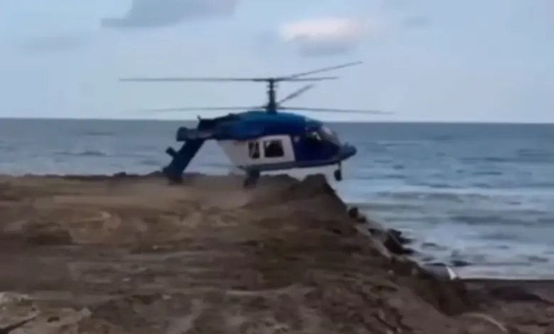 રશિયામાં હેલિકોપ્ટર ક્રેશ: દાગેસ્તાનમાં પાંચનાં મોત, ભયાનક વીડિયો વાયરલ