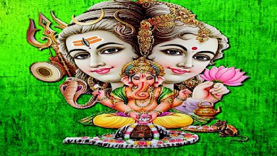 ભગવાન શિવ, માતા પાર્વતી, ગણેશ અને દેવર્ષિ નારદનો કૈલાસ પર સંવાદ