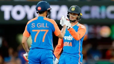 Australia vs India, 5th T20I shubman gill
