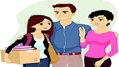 From adolescence to middle age: That age when teenagers and parents stand face to face...