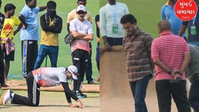 Captain Gill and coach are very unhappy with the pitch at Eden Gardens! Ganguly came to investigate, know what is the reason