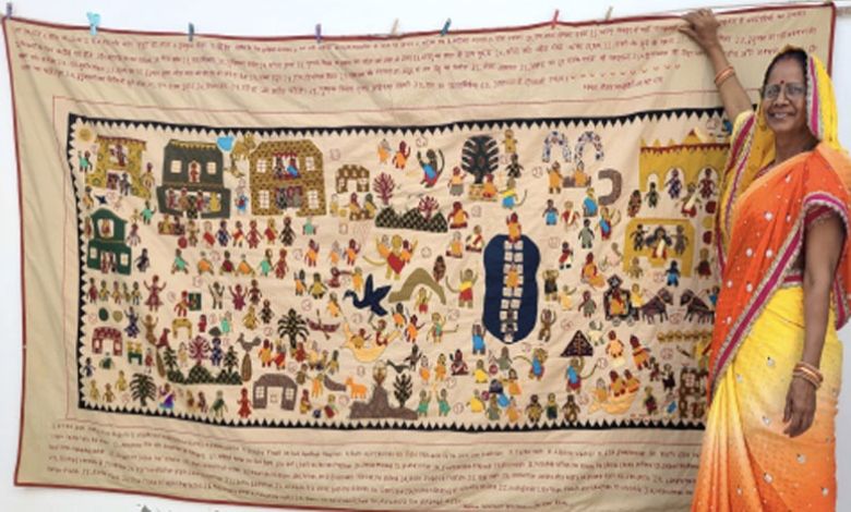 Valo Kutch: A journey from cloth to art: A sketch of applique
