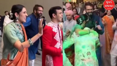 અંબાણી પરિવારની વહુ શ્લોકા મહેતા ઓરેન્જ સાડીમાં બેસ્ટ ફ્રેન્ડના લગ્નમાં ડાન્સ કરતી