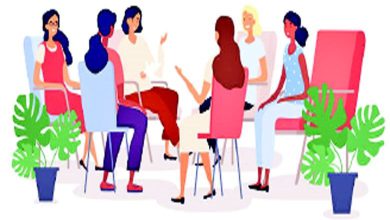 Laughter After: Why do men avoid women's group meetings...?