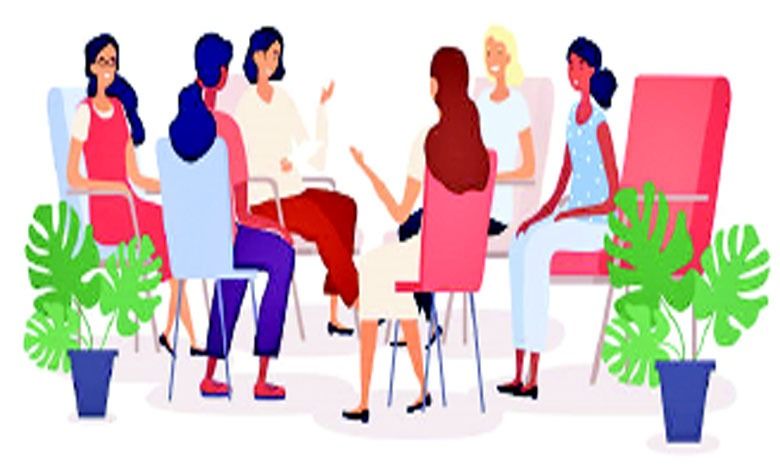 Laughter After: Why do men avoid women's group meetings...?