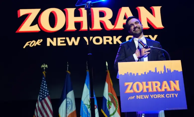 US Mamdani victory as New York mayor raises concerns on Wall Street