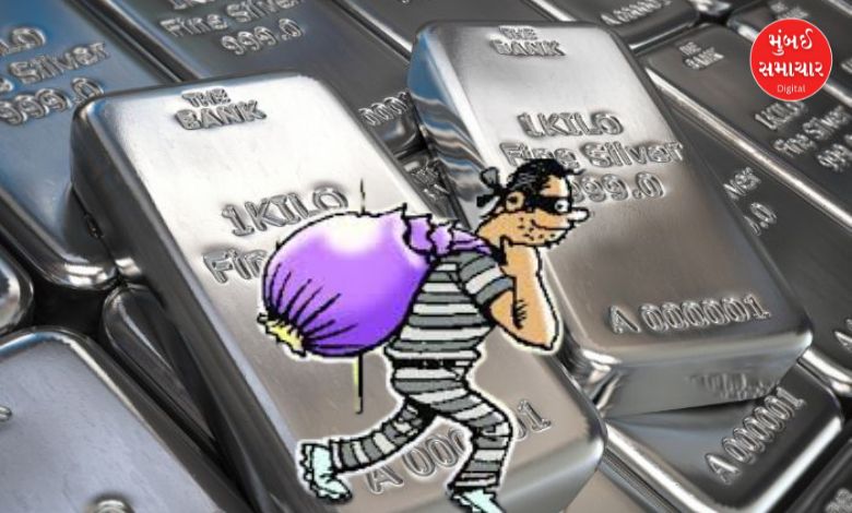 દહિસર જ્વેલરી ચોરીના કેસમાં પકડાયેલા બે આરોપીઓની તસવીર.