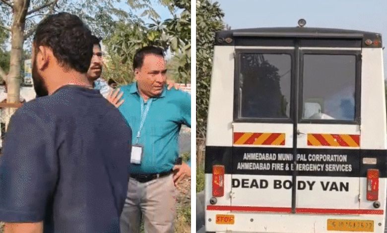 ગાંધીનગરથી નોકરી પર જતા યુવાનને અજાણ્યા વાહને કચડ્યો; 21 વર્ષીય યુવાનનું ઘટનાસ્થળે જ મોત