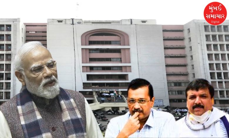 Arvind Kejriwal and Sanjay Singh in defamation case hearing