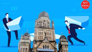 BMC ચૂંટણી પ્રચાર અને મુંબઈમાં વિકાસ કાર્યો માટે ફંડ ફાળવણીમાં થયેલા ભેદભાવનો ગ્રાફ દર્શાવતું ચિત્ર.