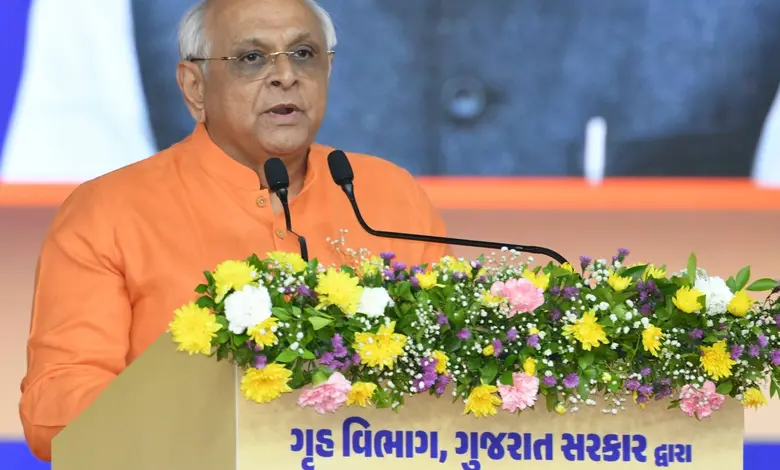 ગુજરાતના મુખ્યમંત્રી ભૂપેન્દ્ર પટેલના 3 વર્ષના કાર્યકાળની સિદ્ધિઓ દર્શાવતો ફોટો