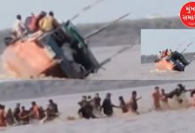Boat full of workers capsizes in Jambusar sea, one dead, 23 rescued