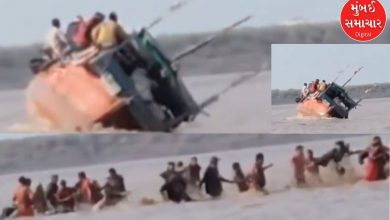 Boat full of workers capsizes in Jambusar sea, one dead, 23 rescued