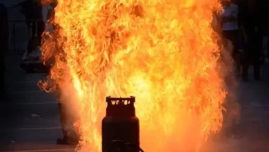 ચેમ્બુરમાં ગેસ સિલિન્ડર ગળતર બાદ લાગેલી આગ અને રાહત કામગીરીનો પ્રતીકાત્મક ફોટો.