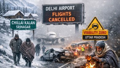 પહાડોમાં હિમવર્ષા અને મેદાનોમાં ગાઢ ધુમ્મસથી જનજીવન અસ્તવ્યસ્ત: ઉત્તર પ્રદેશમાં 9 લોકોના મોત