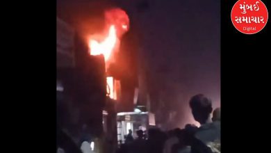 Cylinder bursts after gas leakage in a house in Narol: 2 die in massive fire